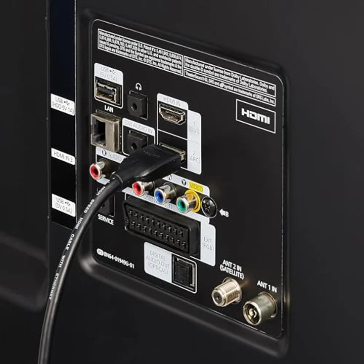 AmazonBasics Hochgeschwindigkeits-HDMI-Kabel 2.0, Ethernet, 3D, 4K-Videowiedergabe und ARC, Ultra-HD, 0,91 m – Bild 6