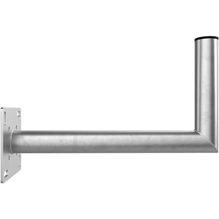 Premium X Balkon-Ausleger Aluminium Geländer Halterung für Satelliten-Schüssel, witterungsbeständig, 45cm Wandabstand, inklusive Schellen – Bild 5