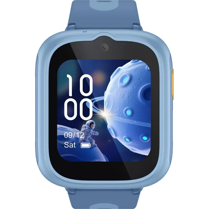 TCL Movetime MT48, Kinder-Smartwatch mit Dualband-GPS, 4 GB Speicher, IP68 wasserdicht, Galactic Blue