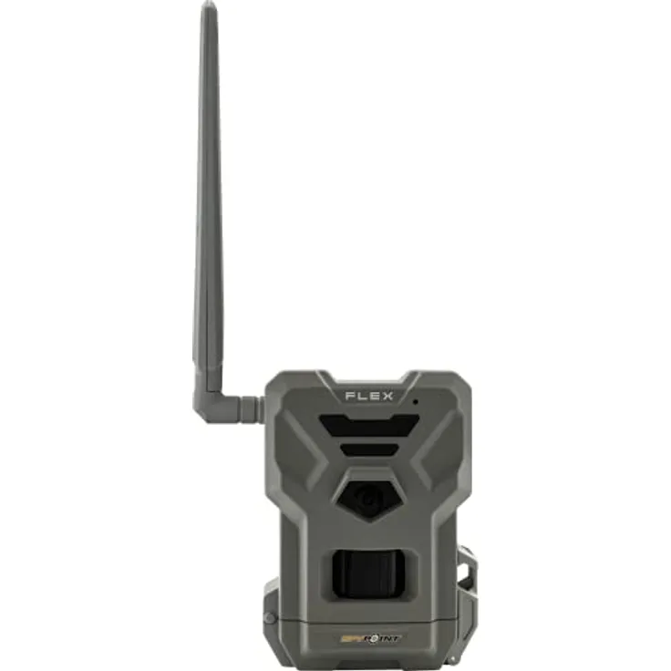 Spypoint Flex Wildkamera mit Videoübertragung, inklusive SIM-Karte, Wildtierkamera für die Jagd, 33 Megapixel, Full-HD Fotos & Videos, kostenlose App für Ihr Smartphone