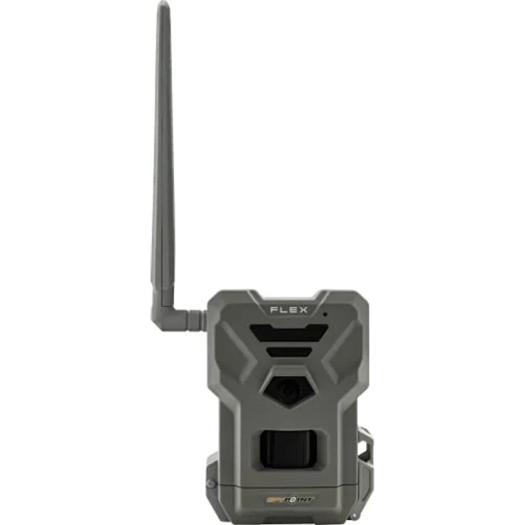 Spypoint Flex Wildkamera mit Videoübertragung, inklusive SIM-Karte, Wildtierkamera für die Jagd, 33 Megapixel, Full-HD Fotos & Videos, kostenlose App für Ihr Smartphone – Bild 1