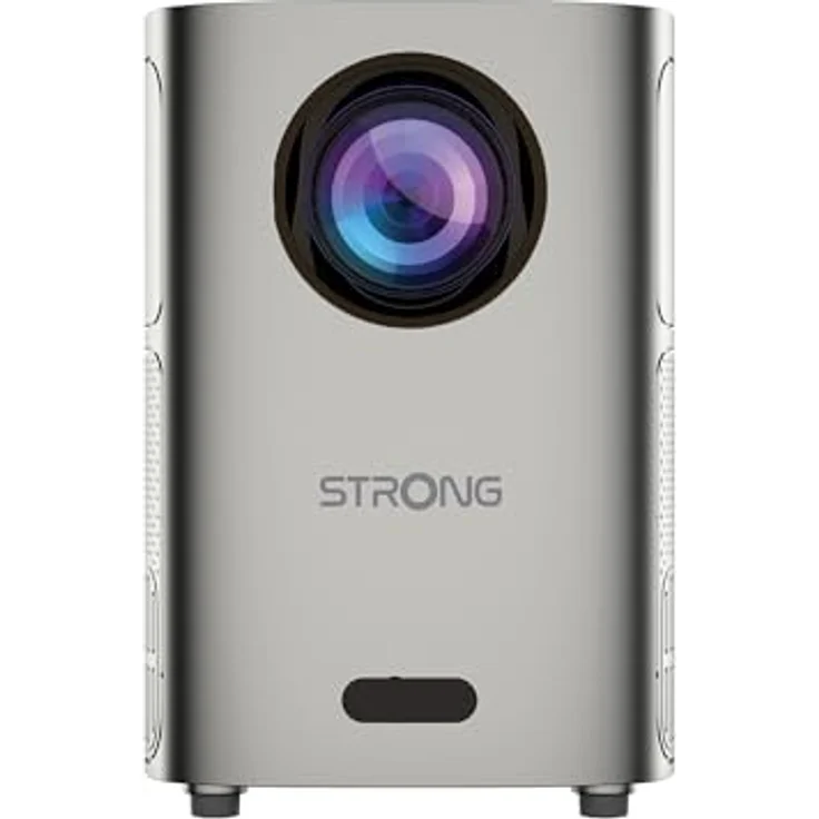 STRONG Q1 HD Mini Video-Projektor | Taschenbeamer | 35-120 Zoll | WLAN & Bluetooth | Stereo-Lautsprecher | HDMI, USB | Leicht & portabel | 1500 Lumen & 30000 Stunden Laufzeit – Bild 2