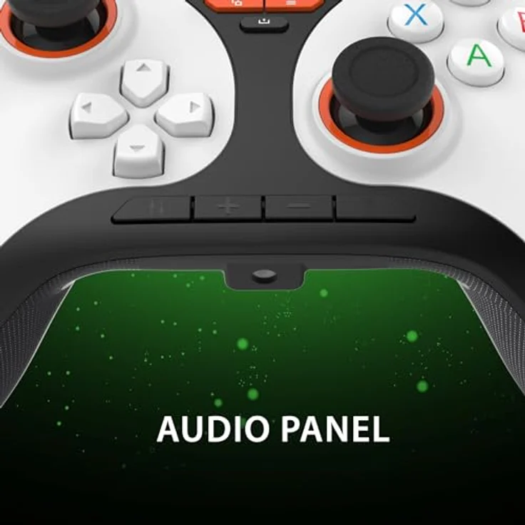 Snakebyte GAMEPAD PRO X - weiß - Offiziell lizenzierter, kabelgebundener Xbox & PC Controller |volle Präzision durch Hall-Effect Sensoren | Audio-Panel | belegbare Zusatztasten | Trigger-Stops – Bild 5