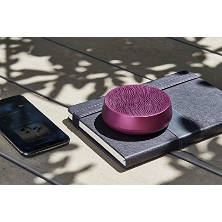 Lexon MINO L Bluetooth-Lautsprecher, Pflaumenfarben – Bild 4