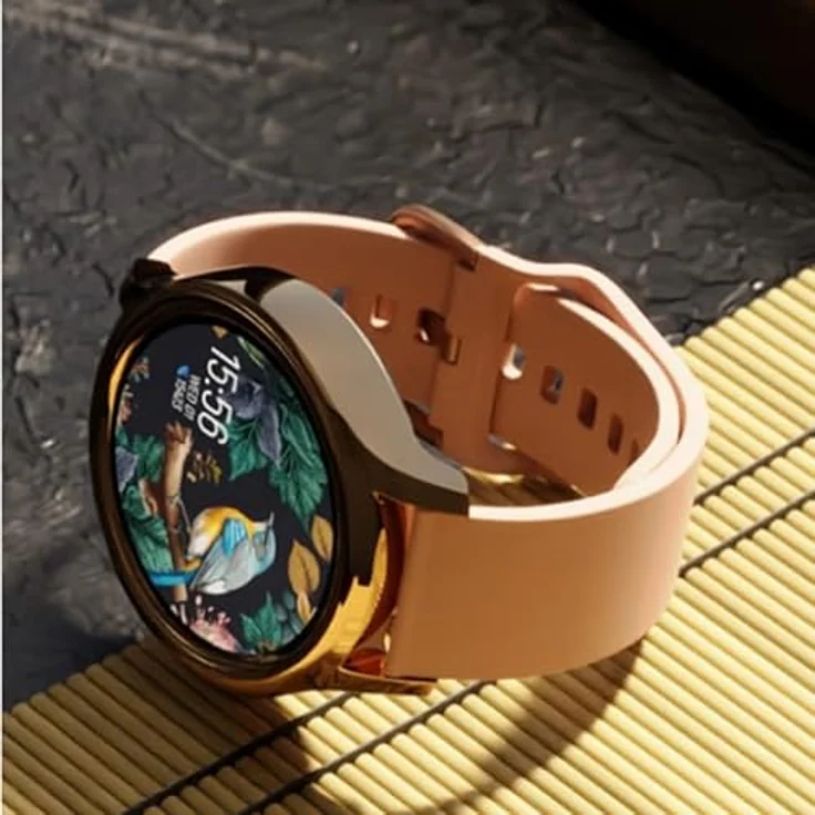FOREVER Smartwatch Damen Gold Forevive SB-340 1.32 Zoll - Sportuhr mit Schrittzähler Fitness Tracker Herzfrequenz Schlaftracker SpO2 Überwachung - Smartwatch Wasserdicht IP68 - iOS/Android – Bild 2