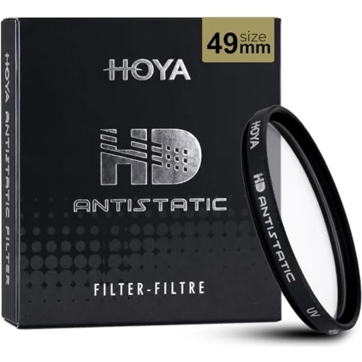 Hoya CIR-PL HD Antistatic, 49mm Polfilter zur Reflexionsreduzierung und Farbsättigung, staub- und wasserabweisend – Bild 1