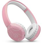 Cellularline Music & Sound Bluetooth Headphone Fantasy, Headset in Rosa und Weiß mit Bluetooth und Empfohlene Verwendung für Anrufe/Musik