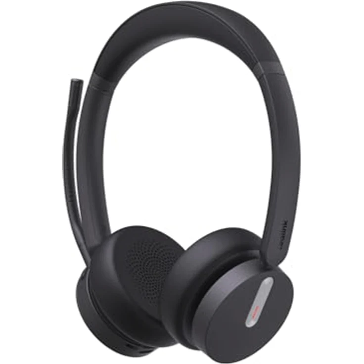 Yealink WH64 Hybrid Dual UC Headset inkl. Dongle - DECT und Bluetooth, Acoustic-Shield-Technologie, bis zu 32 Stunden Gesprächslaufzeit, USB – Bild 1