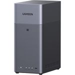 UGREEN NASync DH2300, 2 Bay Desktop NAS mit NFC Tap, KI Fotoalbum, 4K Videothek, 1GbE-LAN und 4GB RAM (Diskless)
