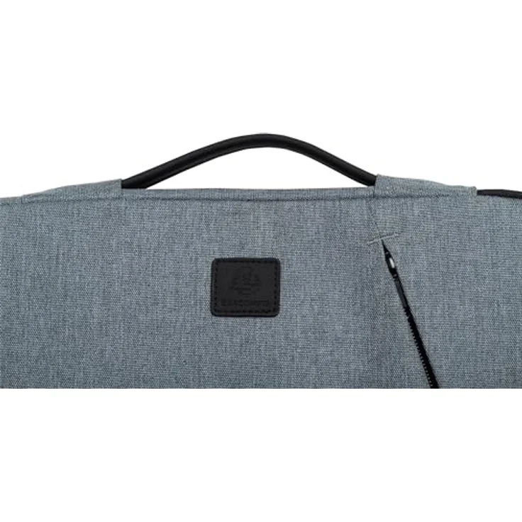Exacompta Laptophülle business (14.02"), Notebooktasche mit Schaumstoffpolsterung und einziehbarem Griff, Grau – Bild 6