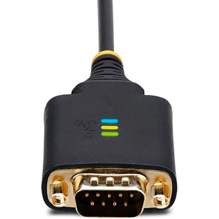 StarTech.com 60cm 2-Port USB auf Seriell Adapter, FTDI, USB-A zu DB9 RS232 Kabel mit wechselbaren Schrauben und Muttern, für Windows/macOS/Linux – Bild 4