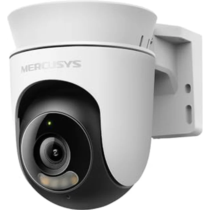 MERCUSYS MC510 2K WLAN Überwachungskamera Außen, 360° Schwenk-/Neige, Farbige Nachtsicht, Personenerkennung, Zwei-Wege-Audio, Wetterfest, microSD bis 512 GB – Bild 1