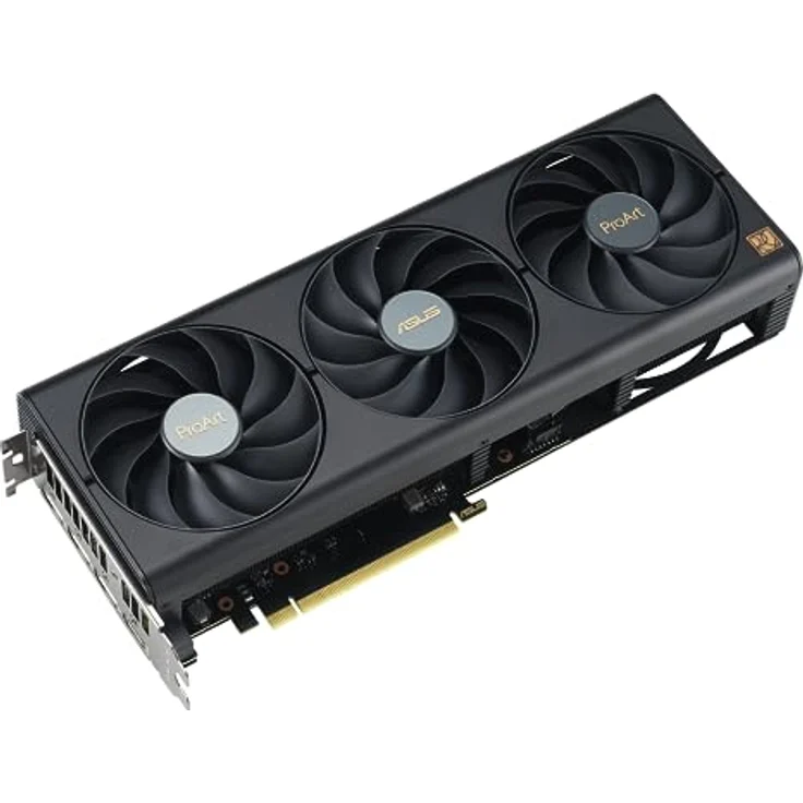 ASUS ProArt GeForce RTX 4070 OC Edition 12GB GDDR6X Gaming Grafikkarte NVIDIA GeForce RTX4070, DLSS 3, PCIe 4.0, 1x HDMI 2.1a, 3X DisplayPort 1.4a, PROART-RTX4070-O12G – Bild 3