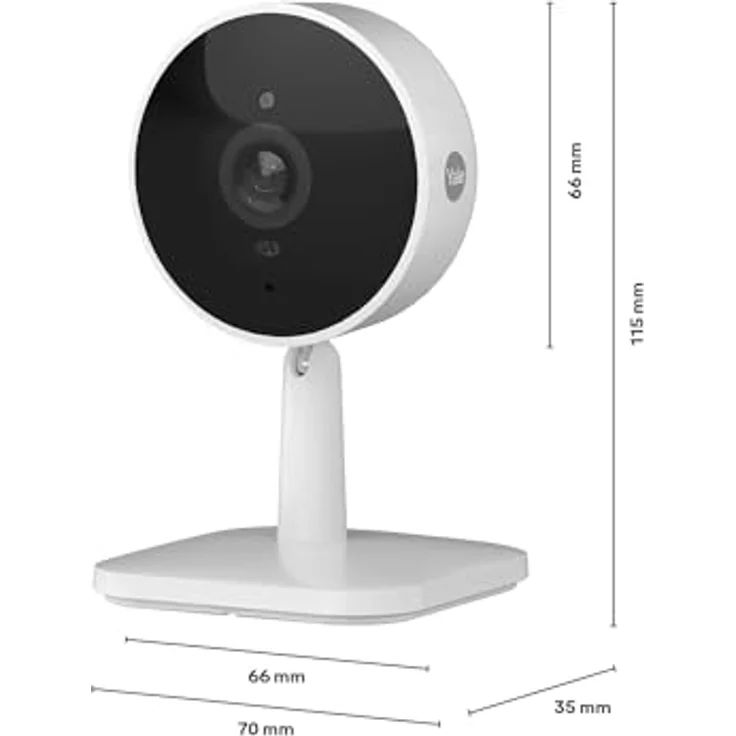 Yale Smart Indoor Camera - Intelligente WLAN Innen-Überwachungskamera – Bild 2