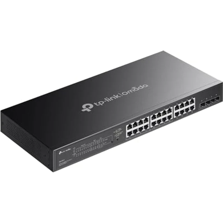 TP-Link TL-SG2428LP Omada 28-Port Gigb. Smart Switch lüfterlos - Switch, 150 W PoE-Budget, Cloud-Management, statisches Routing – Bild 4