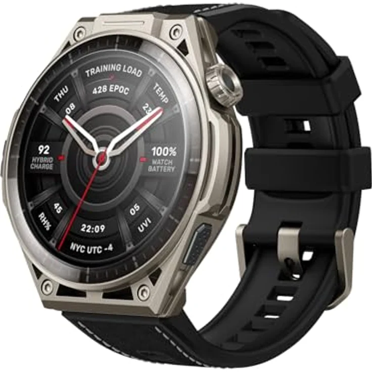 Amazfit Balance Ultra, Smartwatch aus Titan Grade 5 mit Saphirglas, 1.5" AMOLED Display, 30 Tage Akkulaufzeit, 180+ Trainingsmodi, 10 ATM wasserdicht – Bild 1
