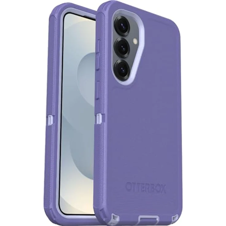OtterBox Defender Hülle für Samsung Galaxy S25, stoßfest, sturzsicher, 7x Militärstandard getestet, Lila – Bild 1