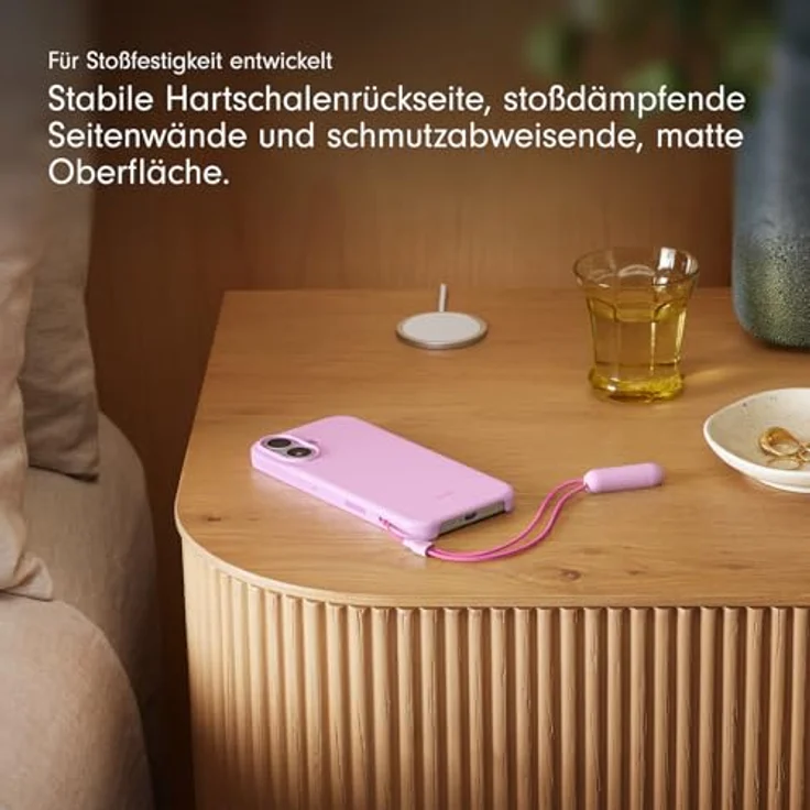 Beats Kickstand Case iPhone 17, Kieselrosa, MagSafe-kompatibel mit Standfuß und abnehmbarer Handschlaufe, MGY64LL/A – Bild 6