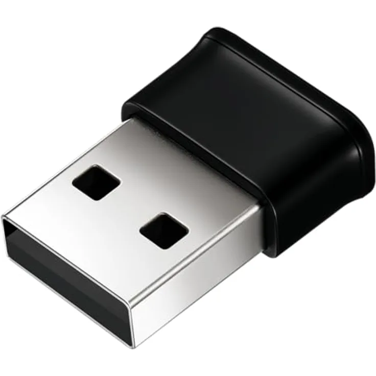 LogiLink WL0252, Ultra kleiner WLAN USB-Adapter mit 2 dBi PIFA-Antenne, 11ac Dual Band, bis zu 650 MBit/s, Plug & Play, unterstützt Windows, Linux und Mac OS