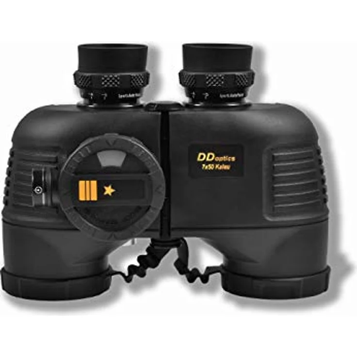 DDoptics Kaleu 7x50 HDX Kompass Fernglas, Marine-Fernglas mit exzellenter Sicht bei Dunkelheit – Bild 1