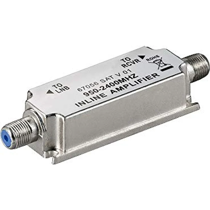 Goobay 67056 SAT-Antennenverstärker 950 MHz, 2400 MHz, Strecken-Nahverstärker zur Anhebung von Signalen – Bild 2