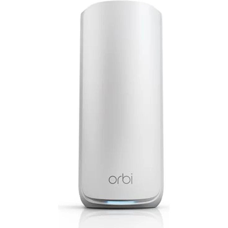NETGEAR Orbi 870-Serie (RBE870) Tri-Band WiFi 7-Mesh-Zusatzsatellit, bis zu 200 m² Abdeckung, 21 GBit/s, weiß – Bild 1