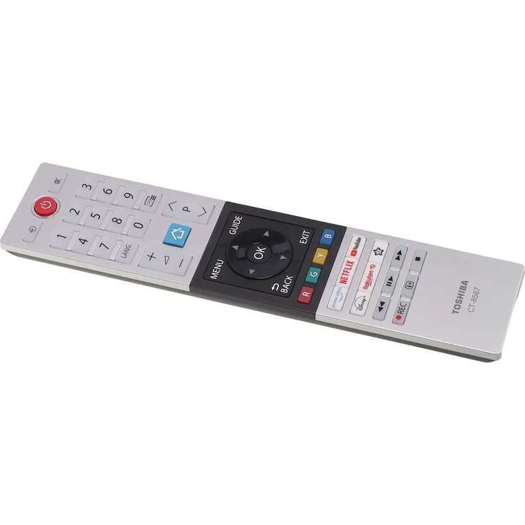OTTO Toshiba 30116758,CT-8567 Fernbedienung für 50UV2363DAUHD Smart-TV - Original Ersatzteil, Hochwertige Qualität, Passgenau