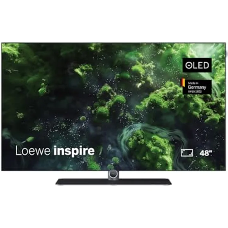 LOEWE Inspire 48 dr+ Fernseher, 55 Zoll, Ultra HD OLED, HDR, Dolby Vision, 1 TB DR+ Festplatte, Smart TV mit Dolby Atmos und DTS Play-Fi