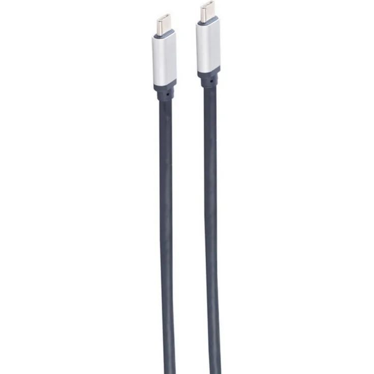Shiverpeaks SP03-70025, USB-C zu USB-C Kabel, 1 m, USB 3.2 Gen 2, 10 Gbit/s, blau