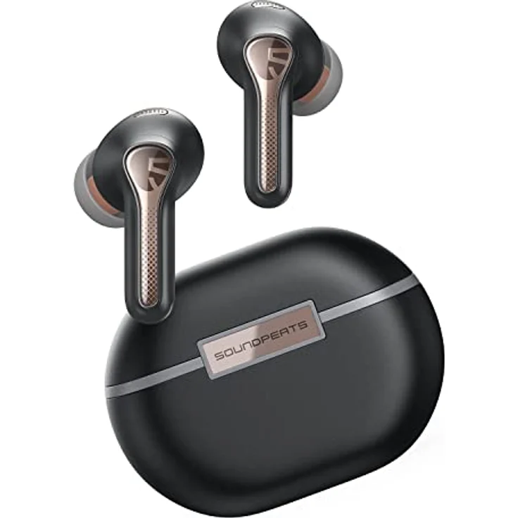 SoundPEATS Bluetooth Kopfhörer Capsule3 Pro, Hi-Res Audio-Kopfhörer mit LDAC, Hybrid Active Noise Cancellation In-Ear Ohrhörer, 6 Mikrofone für Anrufe, Transparenz-Modus, Ultra Long 52H Spielzeit – Bild 1