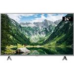 Panasonic TX-24LSW504 60 cm LED Fernseher (24 Zoll, HD Bright Panel, Media Player, HDMI, USB, Smart TV), Silber