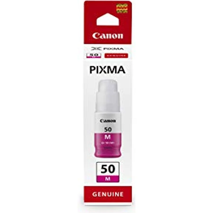 Canon GI-50 M Original Tintenbehälter (Nachfülltinte für Canon PIXMA MegaTank Serie, Modelle PIXMA GM2050--G6050--G5050) magenta – Bild 2