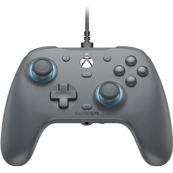 Gamesir G7 SE Wired Controller, ergonomischer Gaming Controller für Xbox One, kabelgebunden, Sporty Gray