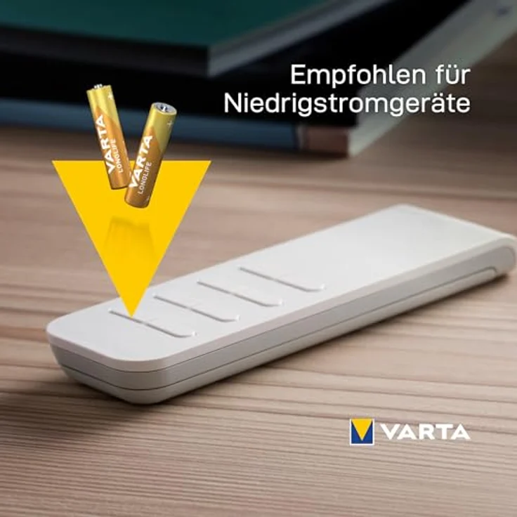 Varta Longlife AAA CUBE12, Alkaline Batterie 12er Pack mit 10 Jahren Lagerfähigkeit – Bild 5