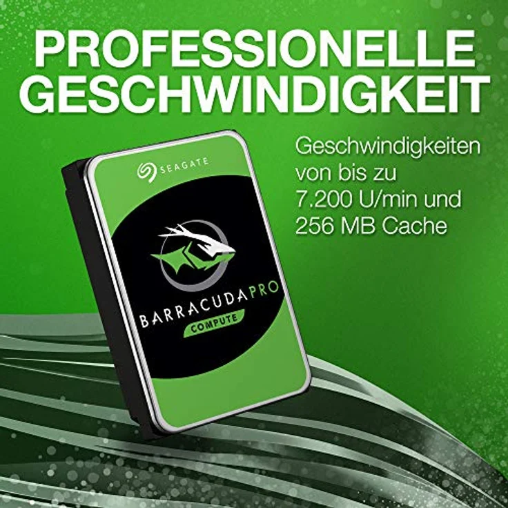 Seagate Barracuda Pro ST14000DM001 - Festplatte - 14 TB - intern - 3.5 Zoll (8.9 cm) - SATA 6Gb/s - 7200 rpm - Puffer: 256 MB (ST14000DM001) – Bild 3
