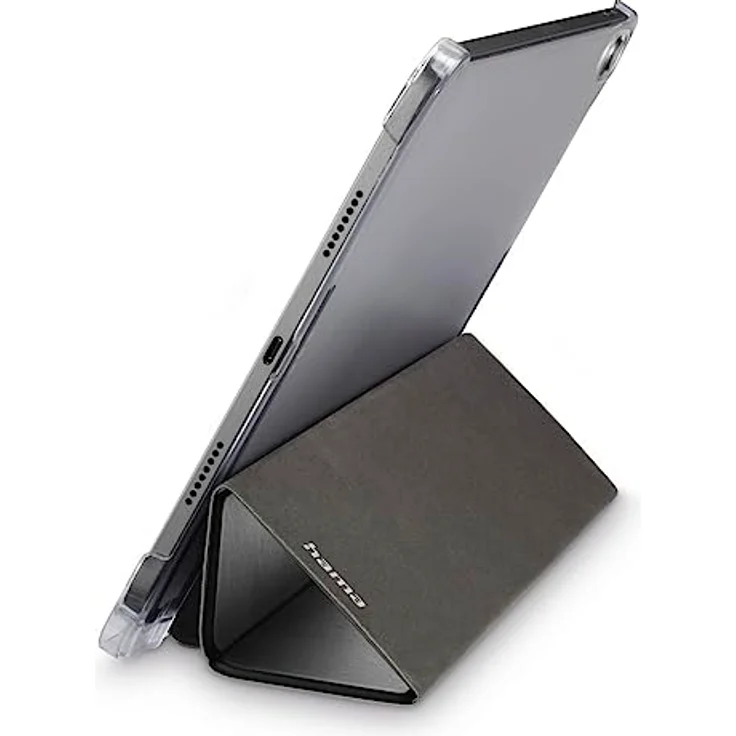 Hama Tablet-Hülle Fold Clear mit Stiftfach für Apple iPad 11" (2025), Schwarz, leichter Schutz, praktisches Stiftfach, satter Farbakzent, integrierter Magnet – Bild 4