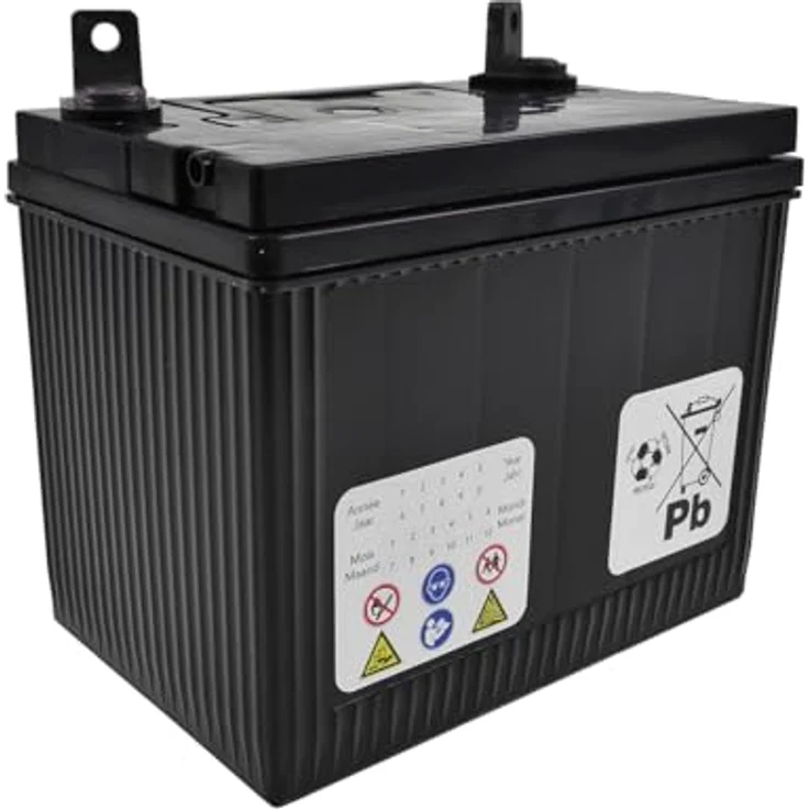 Landport Batterie 12V 24Ah für Rasenmäher Rasentraktor LB U1-300MF, Hochleistungsfähige Energieversorgung mit 300 CCA – Bild 4
