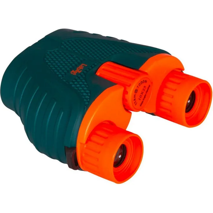 Levenhuk LabZZ B6 Fernglas, 10x Vergrößerung, Tageslicht-Optik, grün/orange