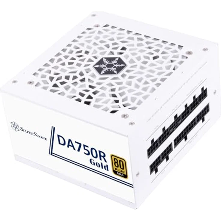 SilverStone Technology DA750R Gold, 80 Plus Gold vollständig modulares ATX-Netzteil, 750W, ATX 3,0 & PCIe 5,0, SST-DA750R-GMA-WWW – Bild 1