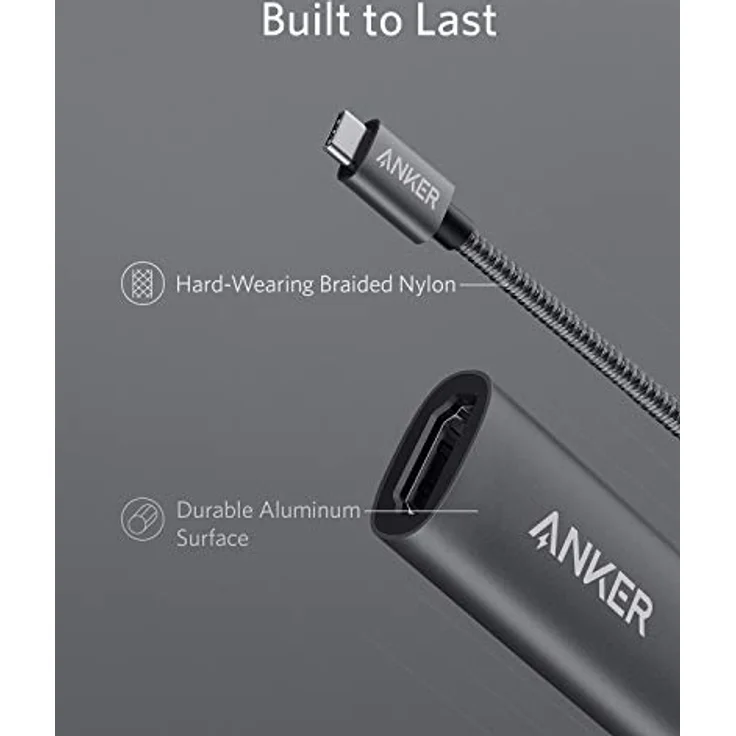 Anker 310 USB-C Adapter (4K HDMI), grau (A83120A1) - Preisvergleich – Bild 6