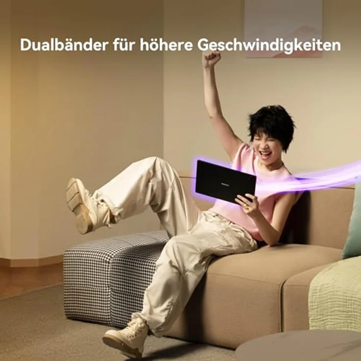 HUAWEI WiFi BE3, Wi-Fi 7 BE3600 Dual-Band Router mit 3,6 Gbit/s, 1x2.5GE, 3xGE, Visualisierte WLAN-Diagnose, Jugendschutz, exklusiv bei Amazon – Bild 5