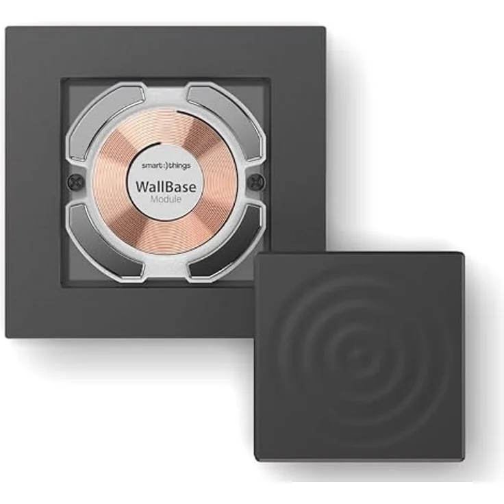 Smart Things WallBase 55, Induktions-Ladegerät 15W mit magnetischer Qi-Technologie, Schwarz – Bild 3