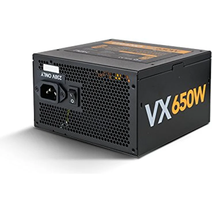 NOX Urano VX Bronze Edition 650W ATX Schwarz, Orange (NXURVX650BZ) – Bild 2