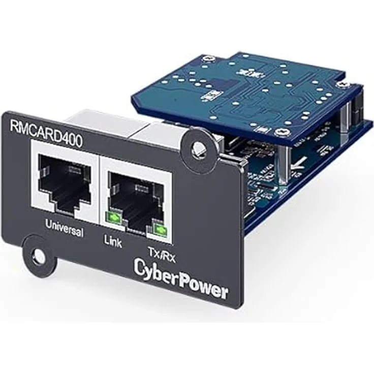 CyberPower Systems REMOTE MANAGEMENT CARD (RMCARD400) - Fernzugriff, automatische Ereignisbenachrichtigungen, mehrsprachiges Interface
