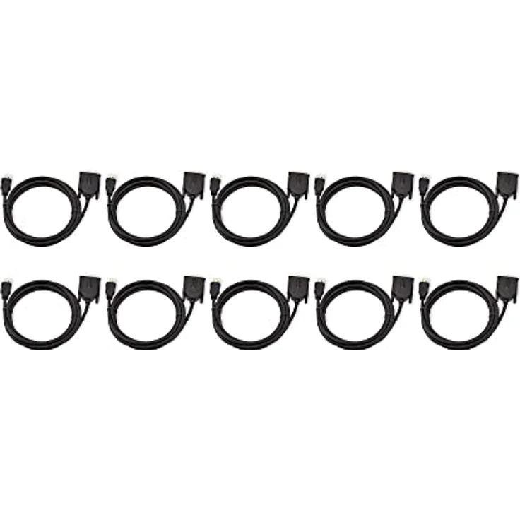 AmazonBasics Verbindungskabel, DisplayPort auf DVI, Full-HD, 1,82 m, 10er-Pack - Preisvergleich – Bild 5