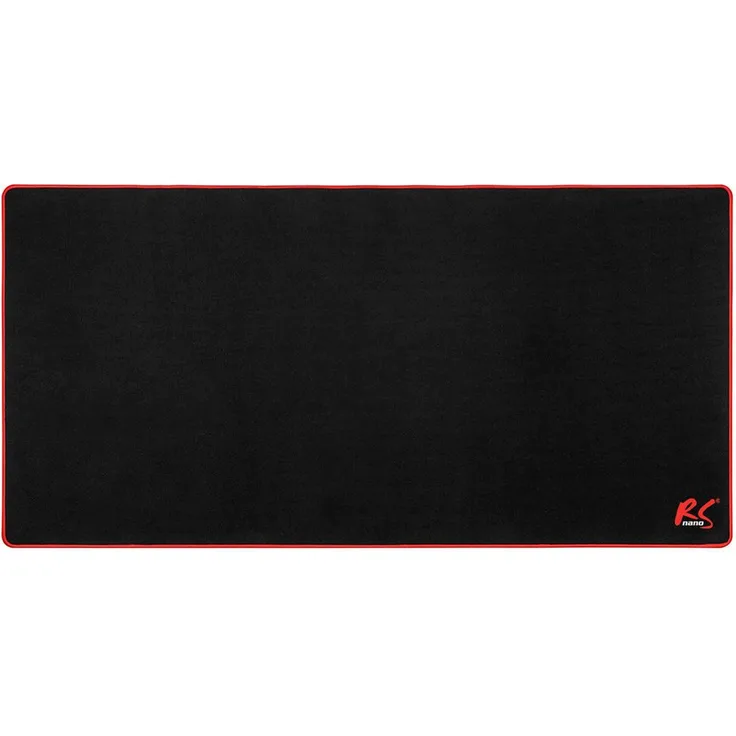 "NanoRS Gaming Mauspad RS173 (1-St), Gaming-Schreibtischunterlage 120x60cm schwarz"