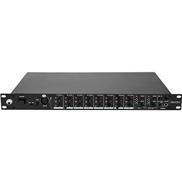 Omnitronic EM-280 Entertainment-Mixer, vielseitiges Mischpult für Studio- und Live-Anwendungen, kompakte Bauweise, robuste Konstruktion – Bild 2