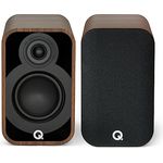 Q Acoustics 5010 Kompakte Bücherregal-Lautsprecher Paar Santos Rosewood, 4,5" Mid/Bass Driver, 1" Hochtöner, HiFi Lautsprecher für Surround Sound System, 56 Hz - 30 kHz Frequenzgang