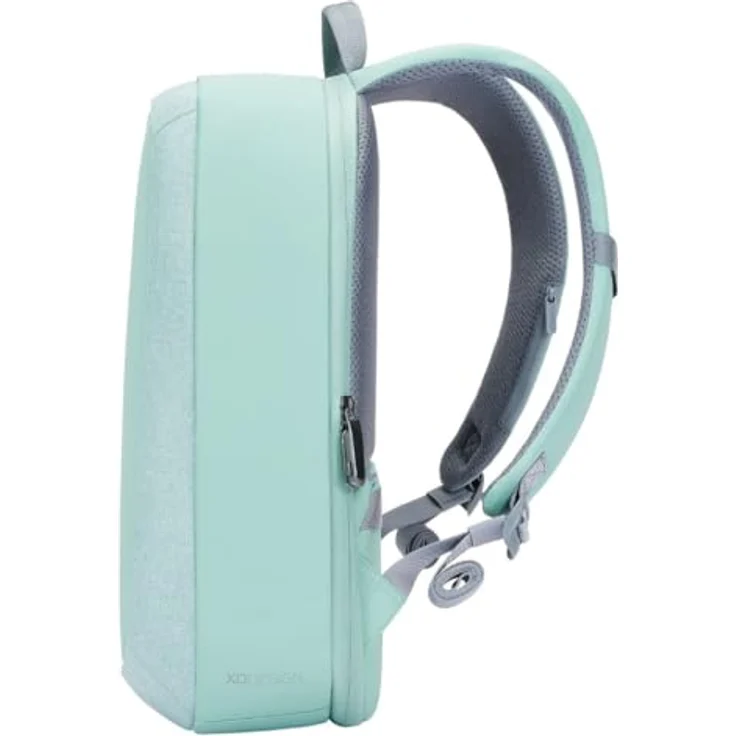 XD Design Bobby Edge Business-Rucksack, 46 cm Laptopfach aus 100% PET, iceberg green – Bild 5