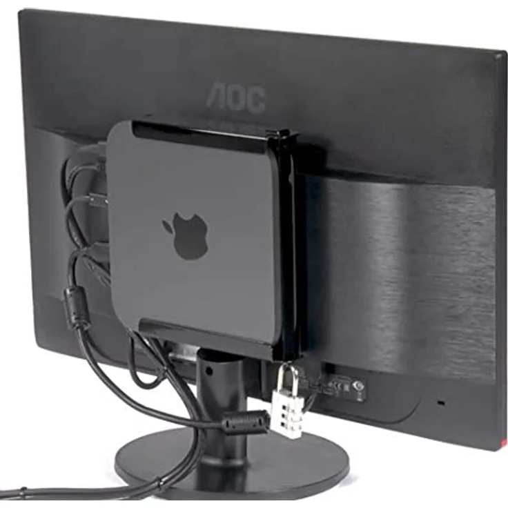 SoNNeT Maccuff Mini (für Mac Mini Ab Modell Mitte 2010 bis Einschl. 2018), Grau/Schwarz – Bild 4